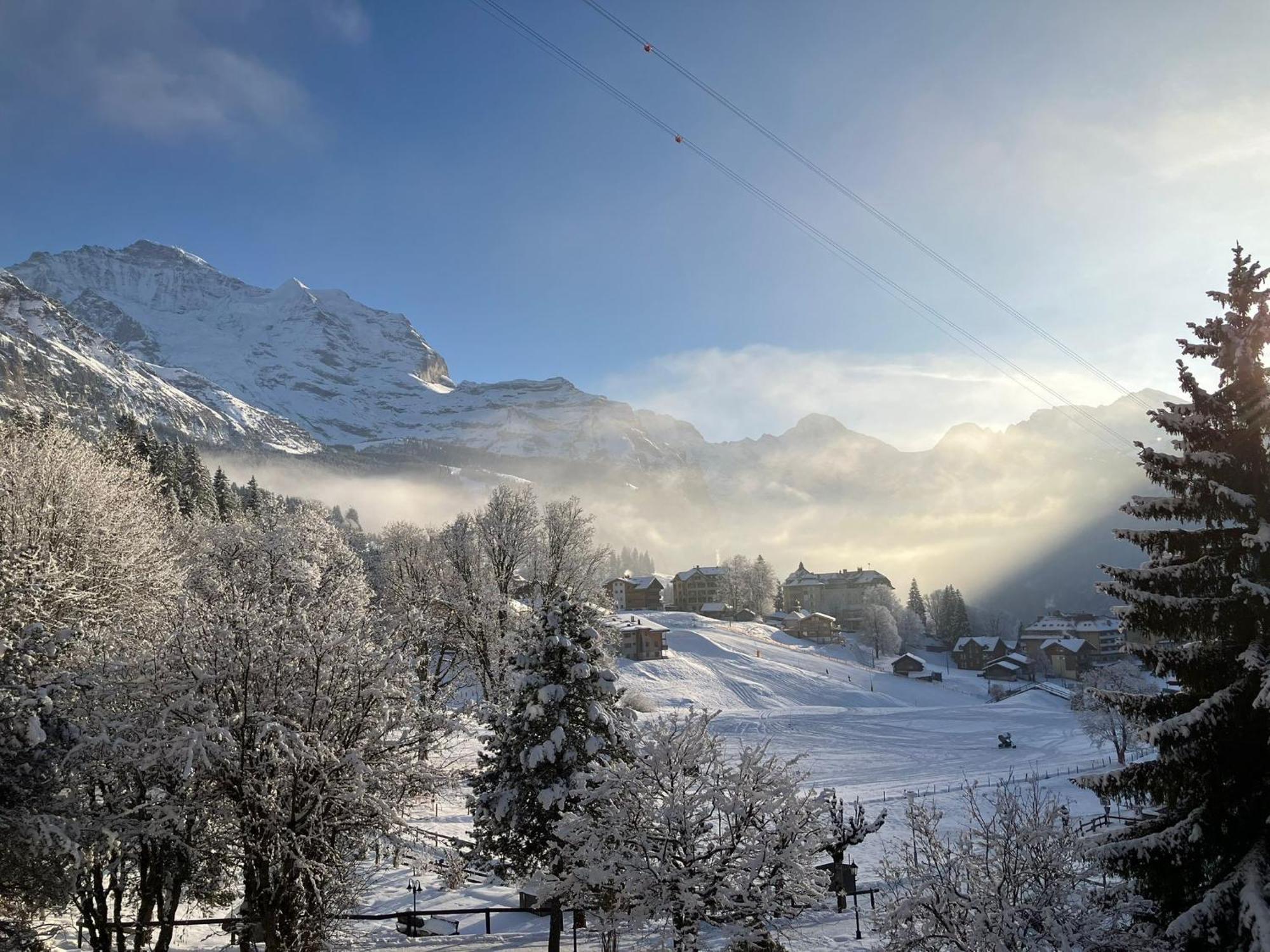 Beausite Park Hotel & Spa Wengen Exterior foto